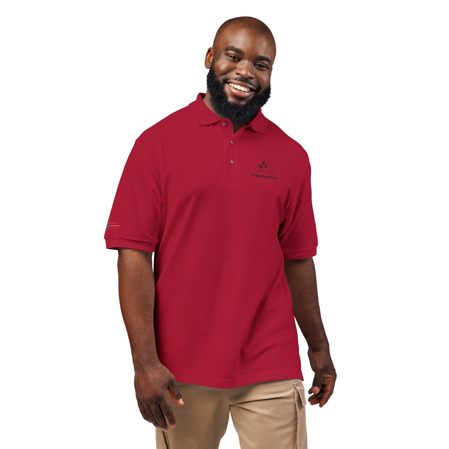 Pa'QueTuLoSepas Embroidered Unisex Polo Shirt for Comfort and Style, Casual Wear, Gift for Him/Her, Summer Style, Work Attire, Travel Clothing