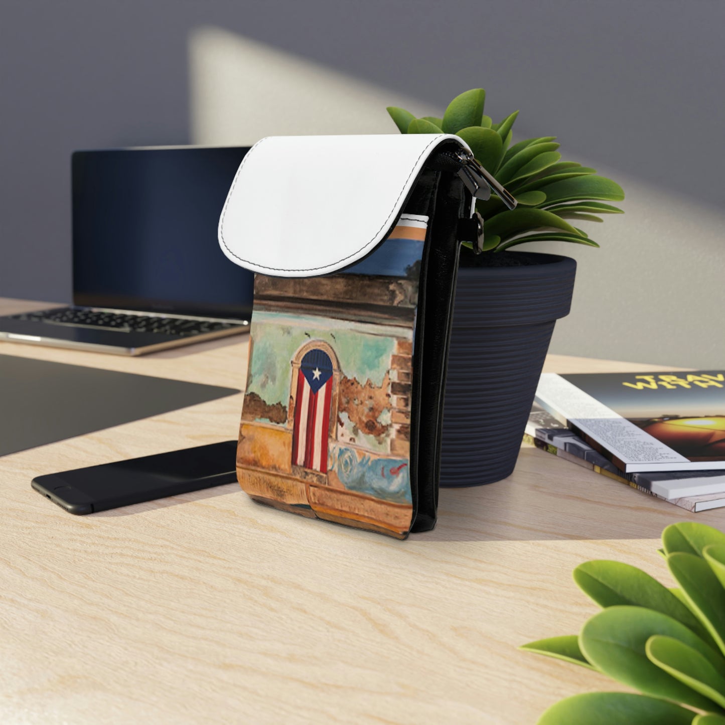 Puertas Small Cell Phone Wallet