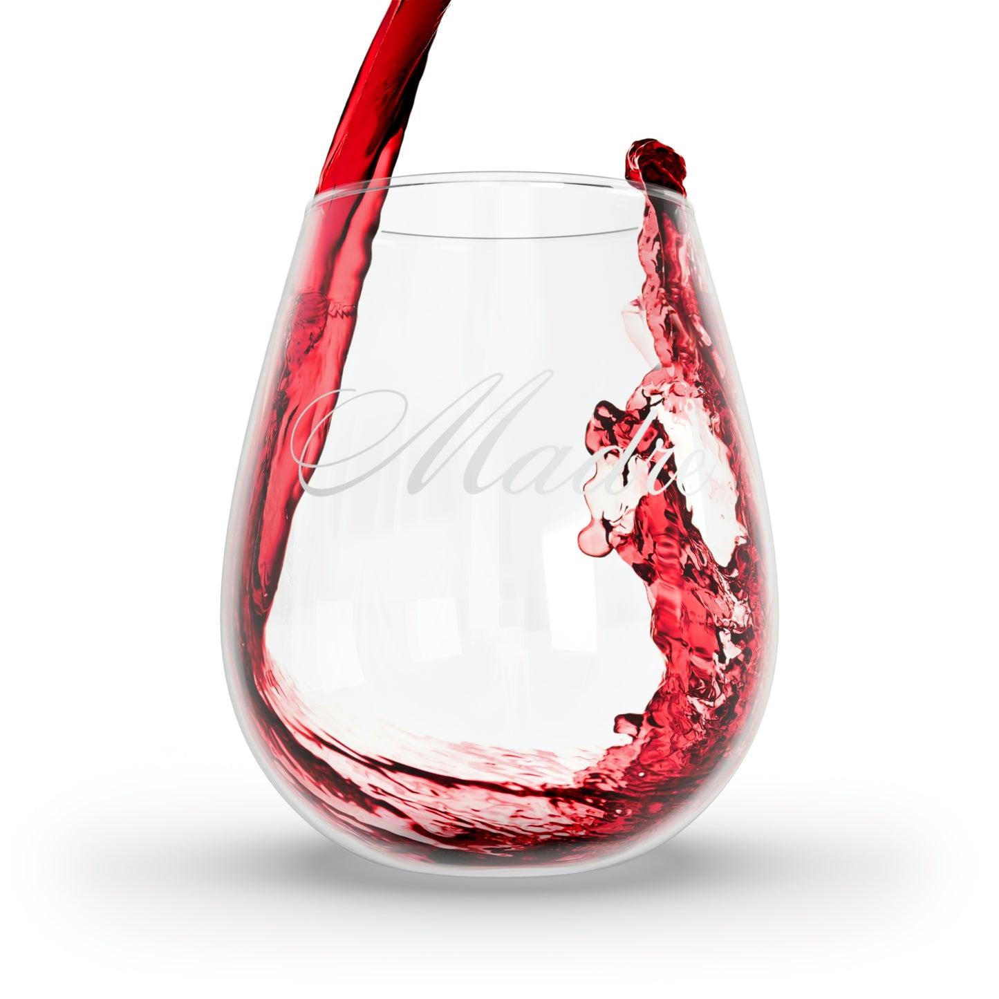 Madre Stemless Wine Glass, 11.75oz
