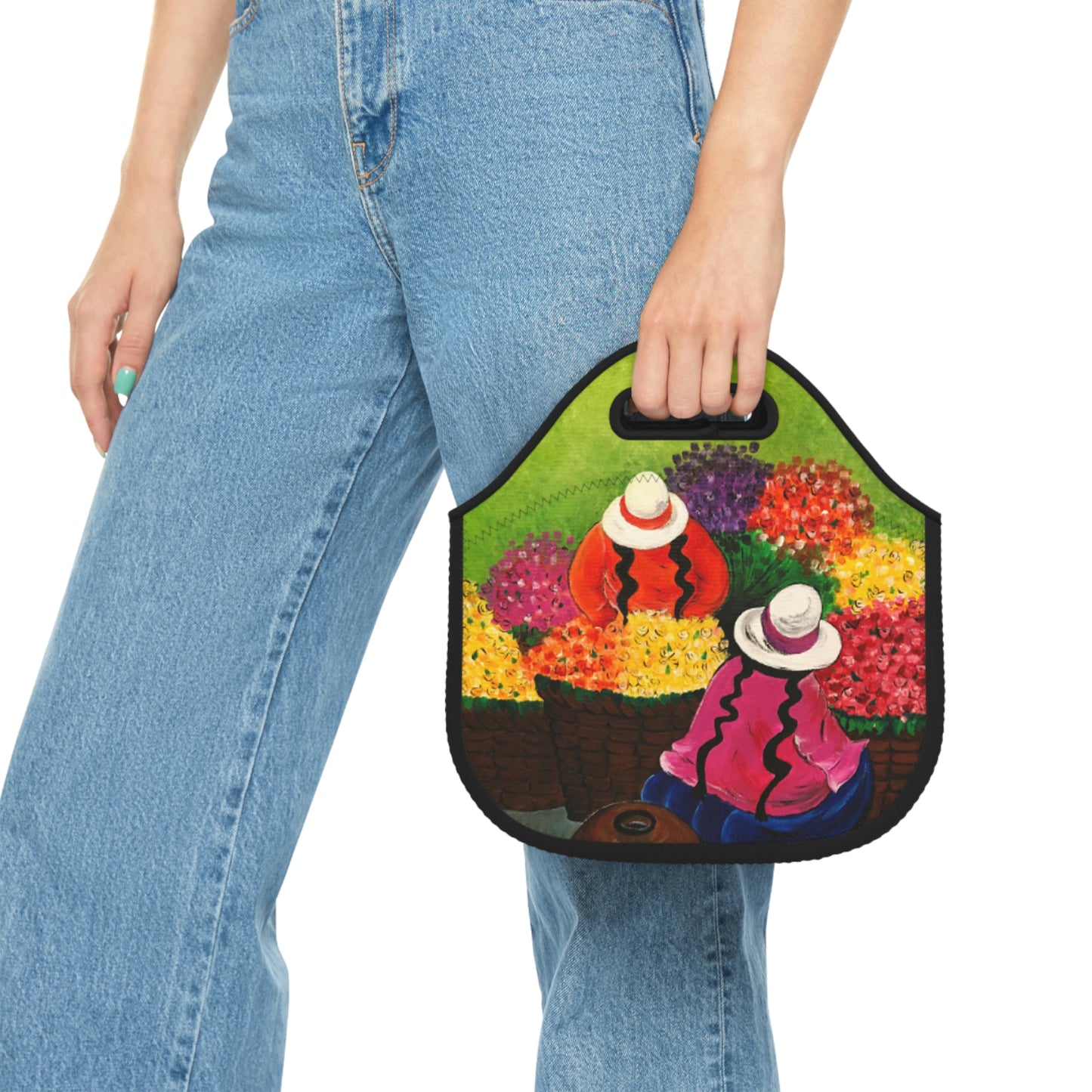 Las Serranitas Neoprene Lunch Bag