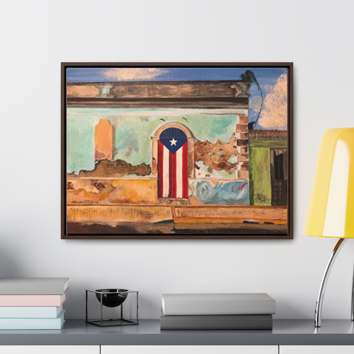 Puertas Gallery Canvas Wraps, Horizontal Frame