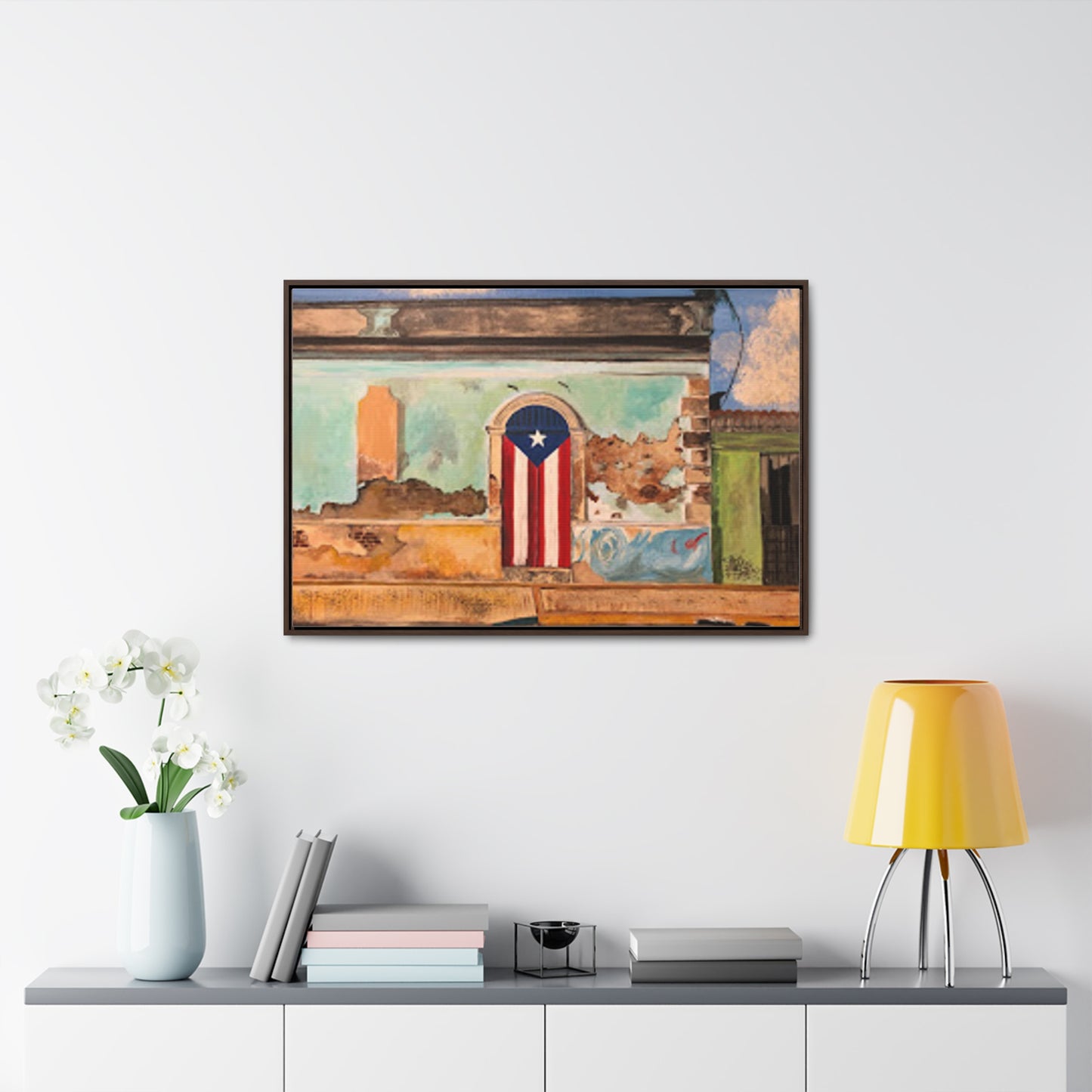 Puertas Gallery Canvas Wraps, Horizontal Frame