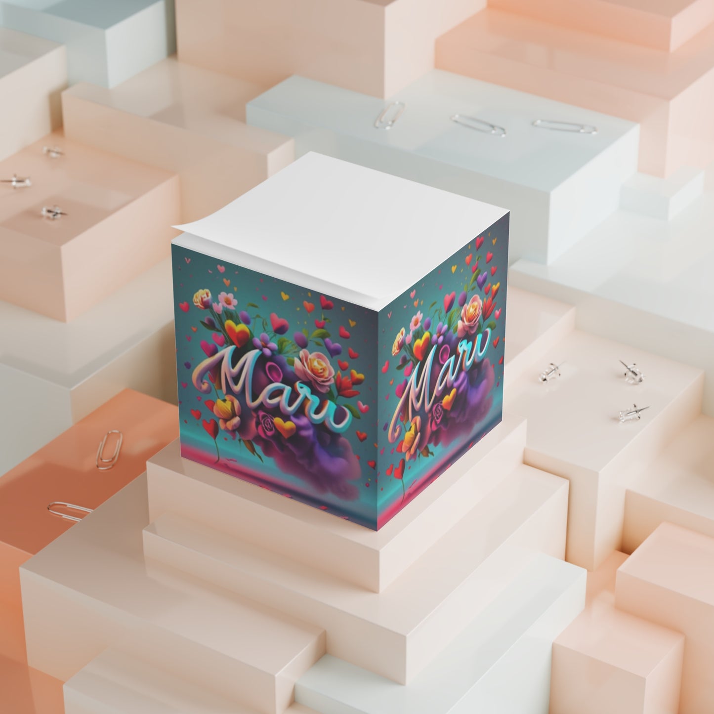 Mary Note Cube