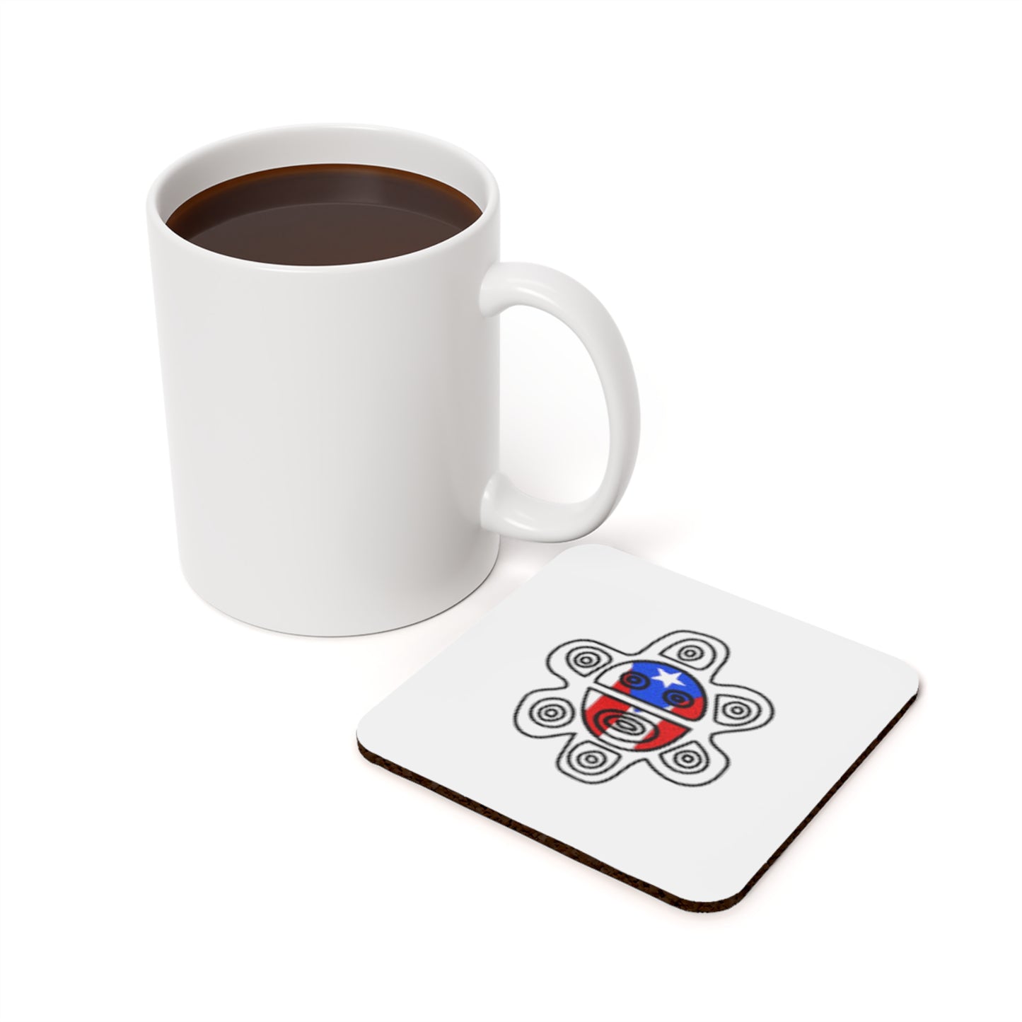 Sol Taino Cork Back Coaster
