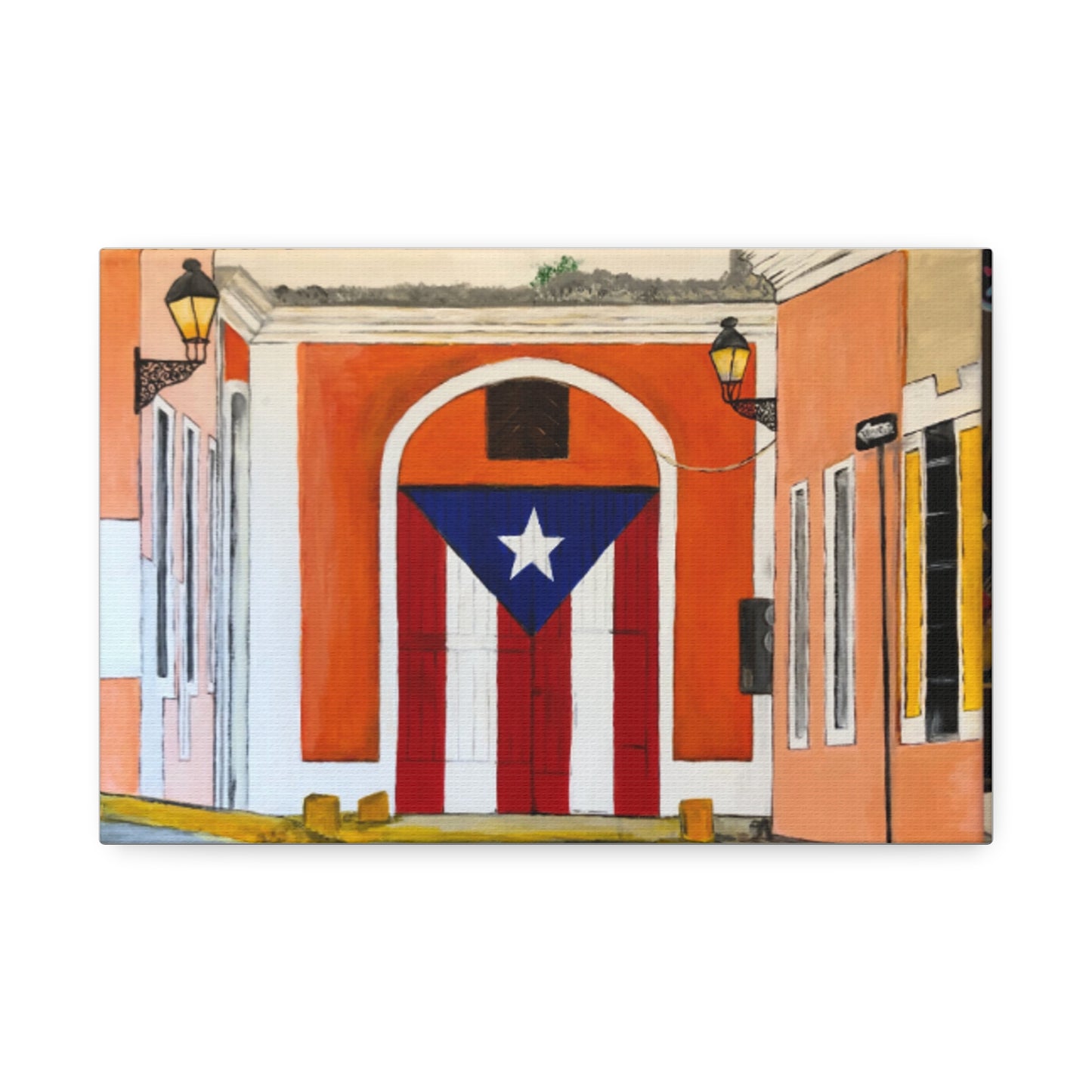 Puertas Art Canvas Stretched, 1.5''