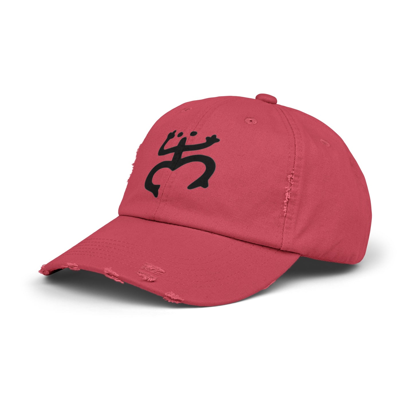 Coqui Taino Unisex Distressed Cap