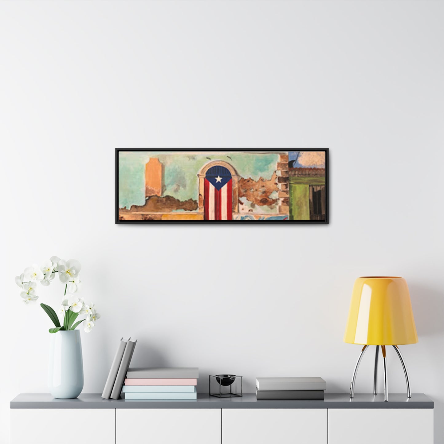 Puertas Gallery Canvas Wraps, Horizontal Frame