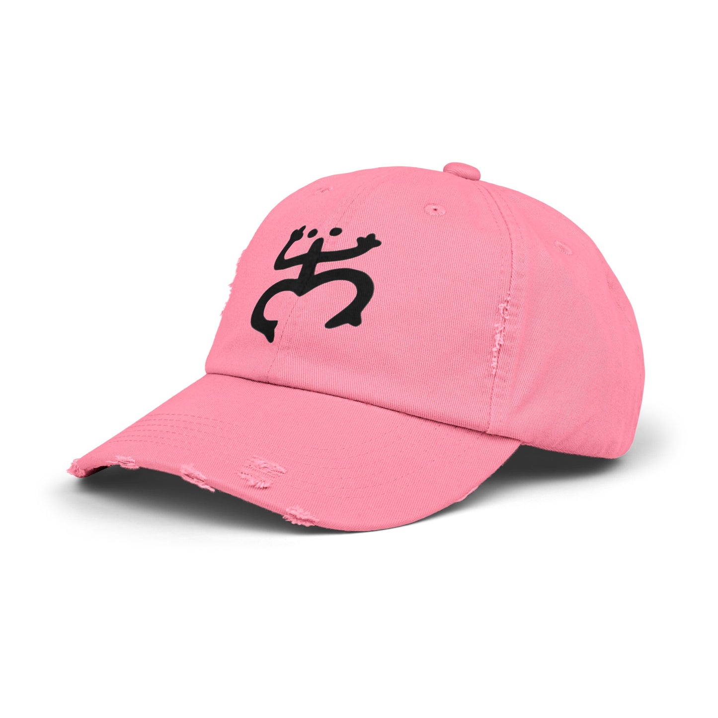 Coqui Taino Unisex Distressed Cap