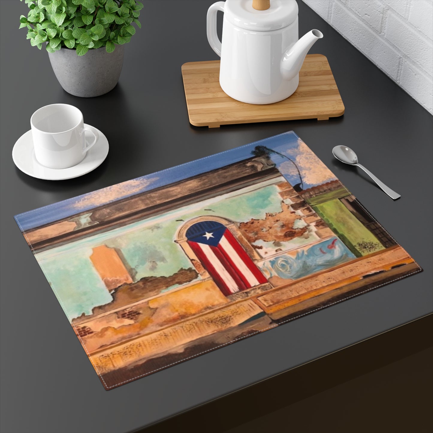Puertas Puerto Rico Placemat, 1pc