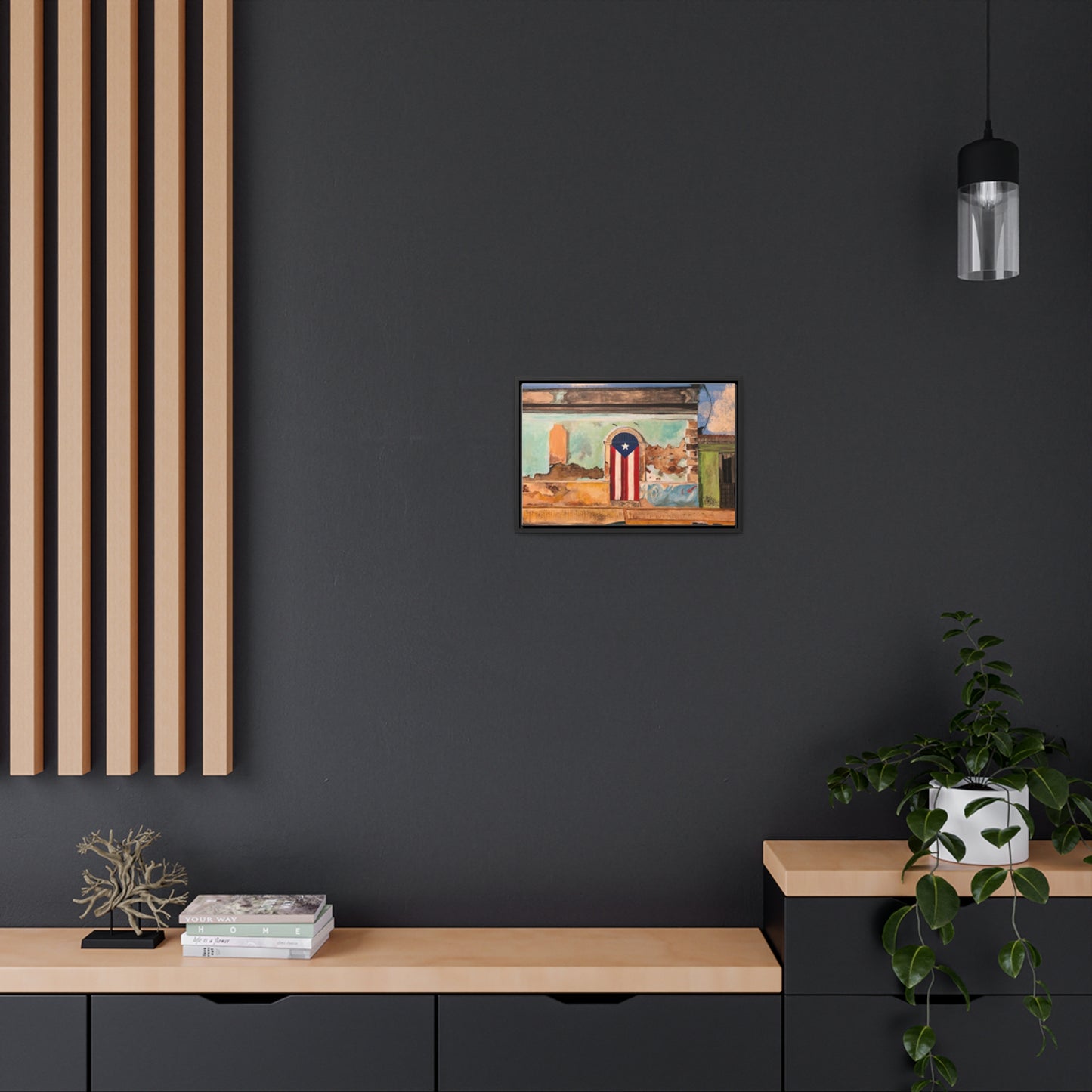 Puertas Gallery Canvas Wraps, Horizontal Frame