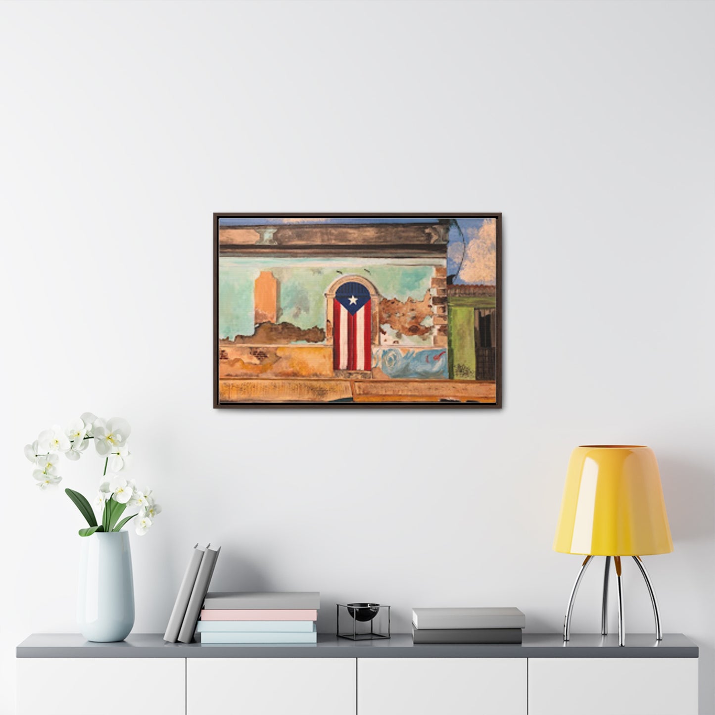 Puertas Gallery Canvas Wraps, Horizontal Frame