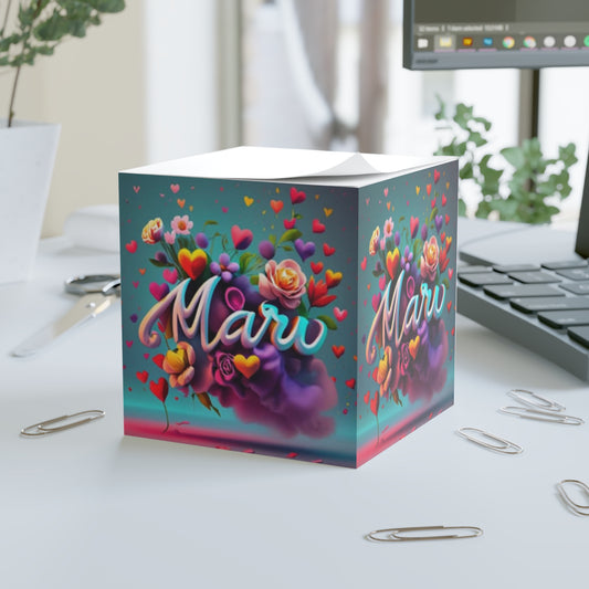Mary Note Cube