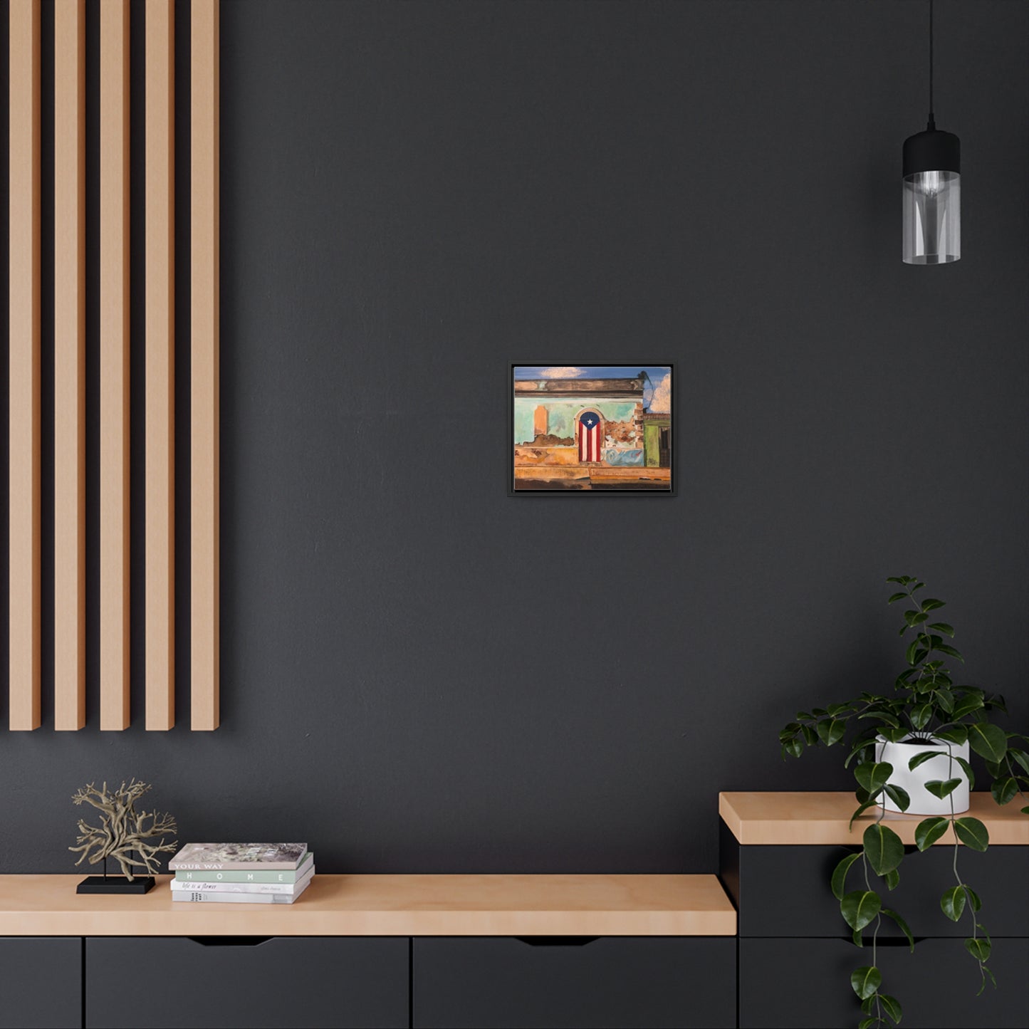 Puertas Gallery Canvas Wraps, Horizontal Frame