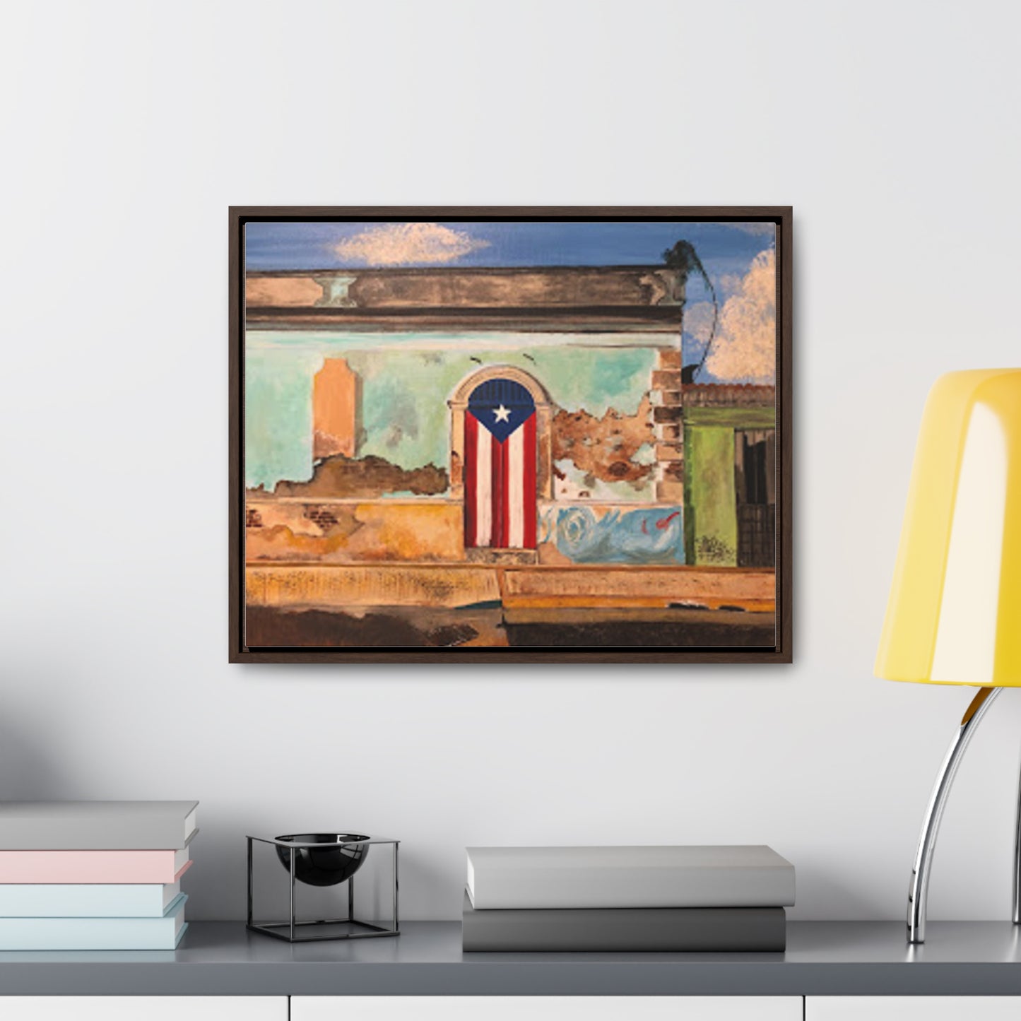 Puertas Gallery Canvas Wraps, Horizontal Frame