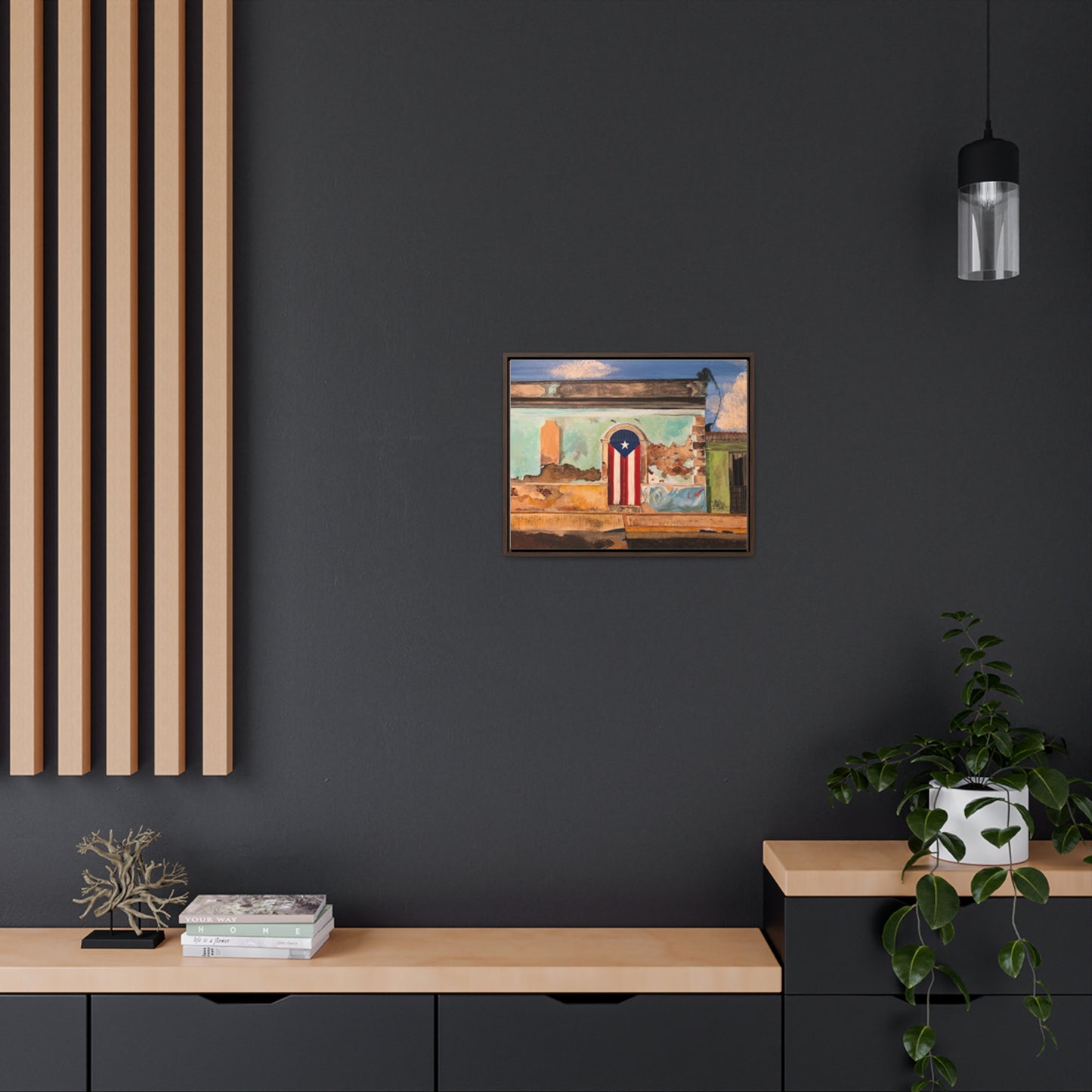 Puertas Gallery Canvas Wraps, Horizontal Frame