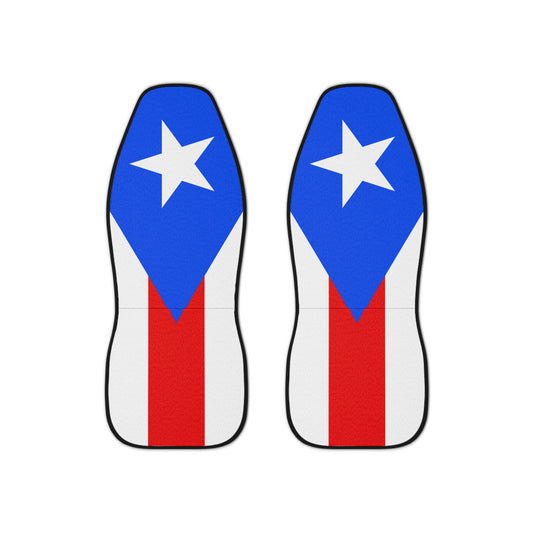 PR Flag Car Seat Covers