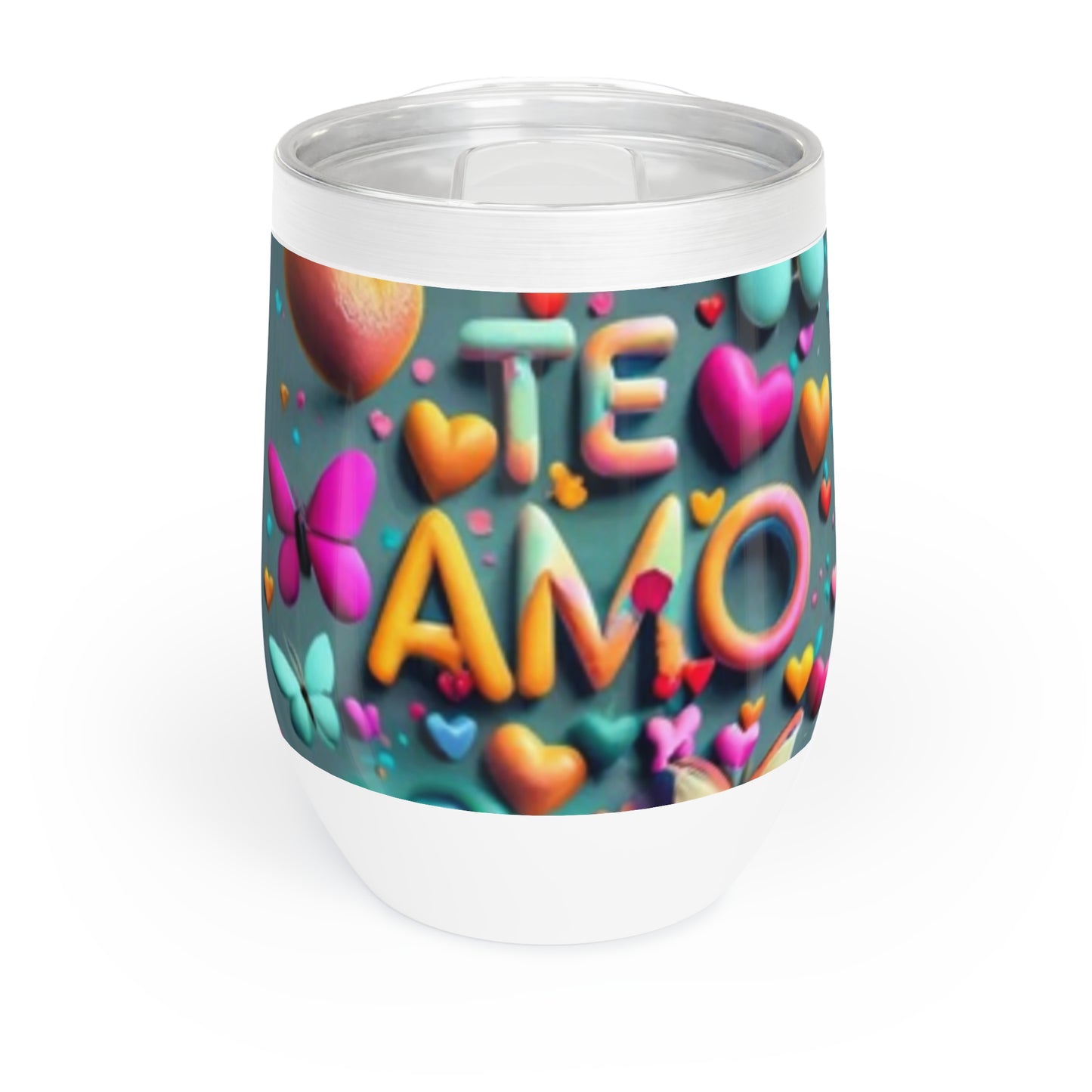 Te Amo Chill Wine Tumbler