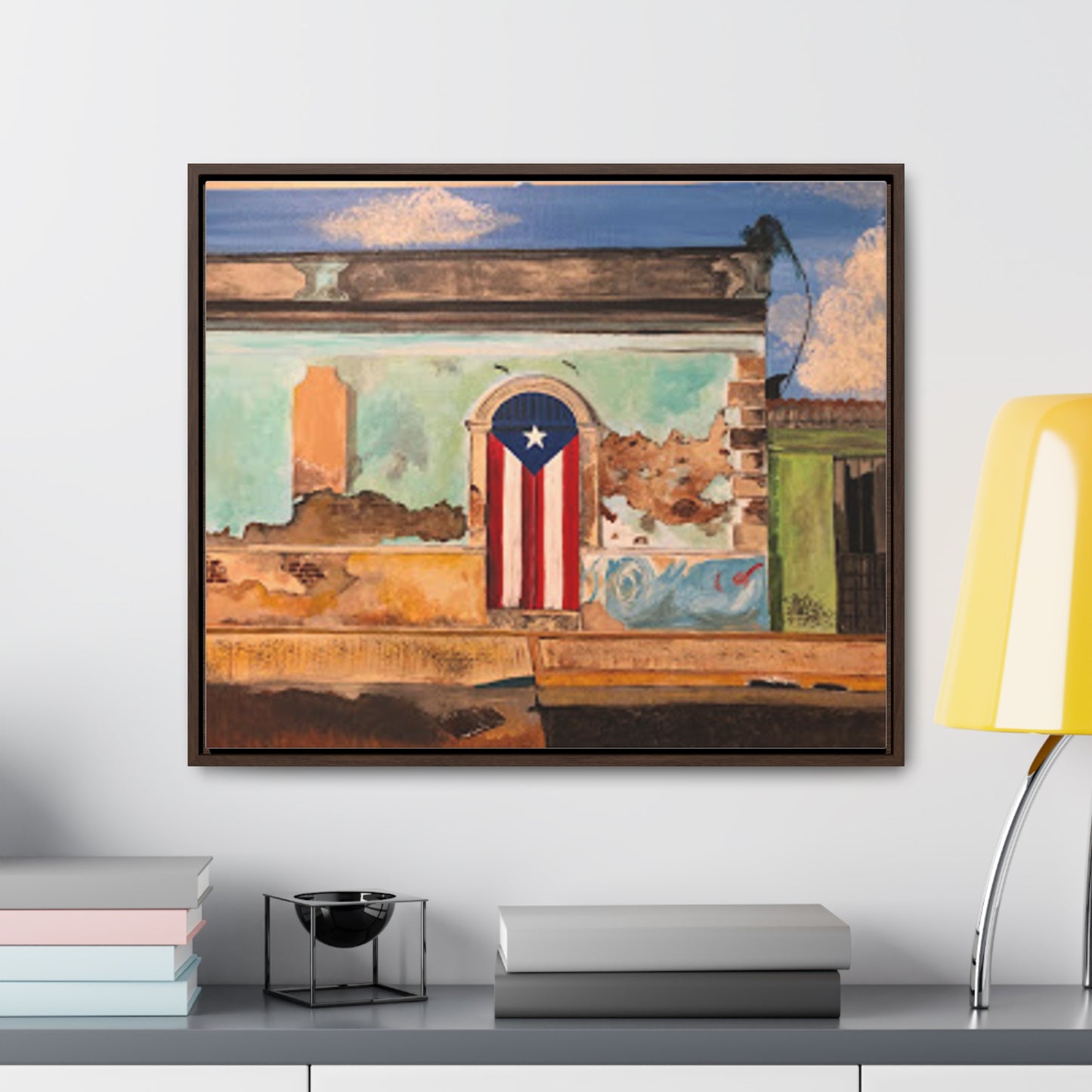 Puertas Gallery Canvas Wraps, Horizontal Frame