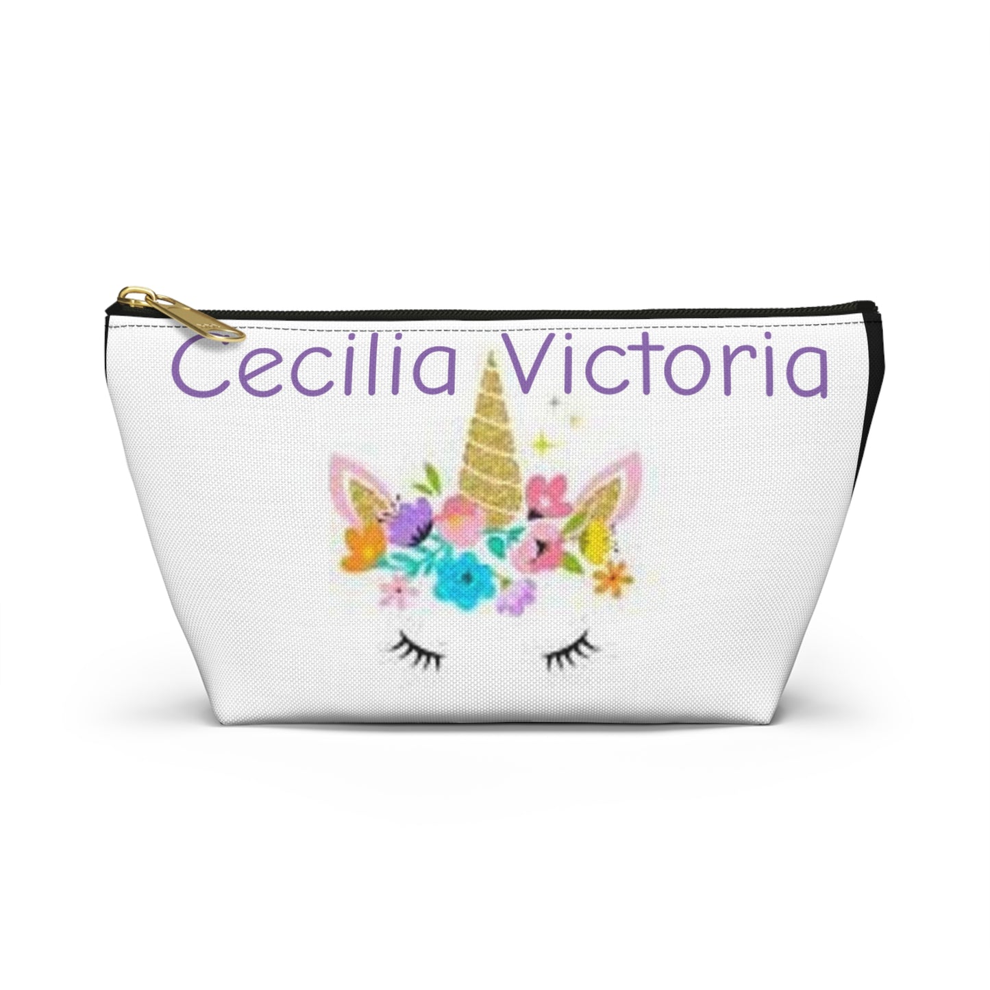 CONTACT US FOR PERSONALIZATION Accessory Pouch w T-bottom