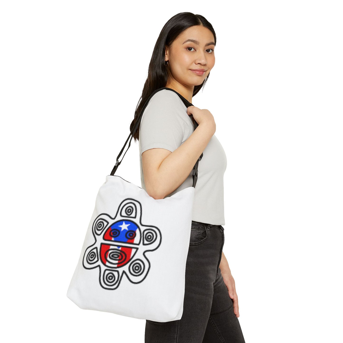 Personalized Adjustable Tote Bag (AOP)