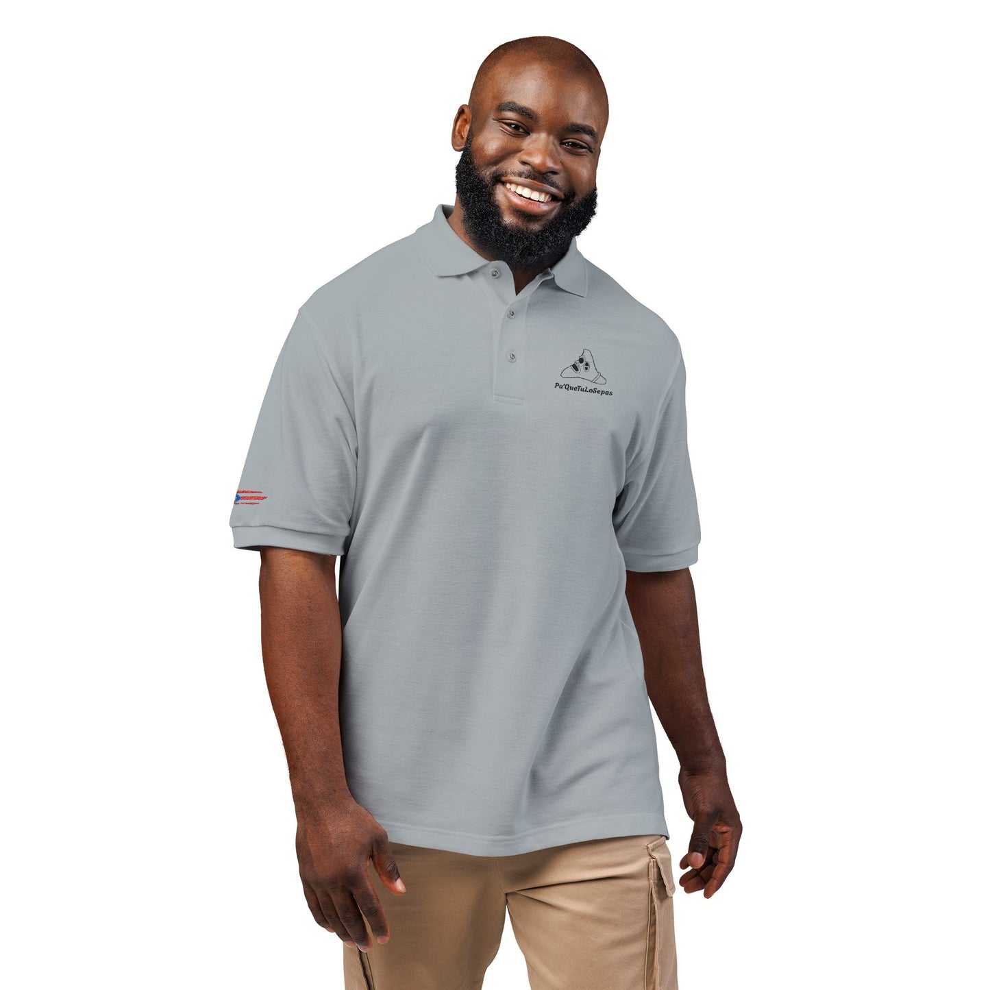 Pa'QueTuLoSepas Embroidered Unisex Polo Shirt for Comfort and Style, Casual Wear, Gift for Him/Her, Summer Style, Work Attire, Travel Clothing