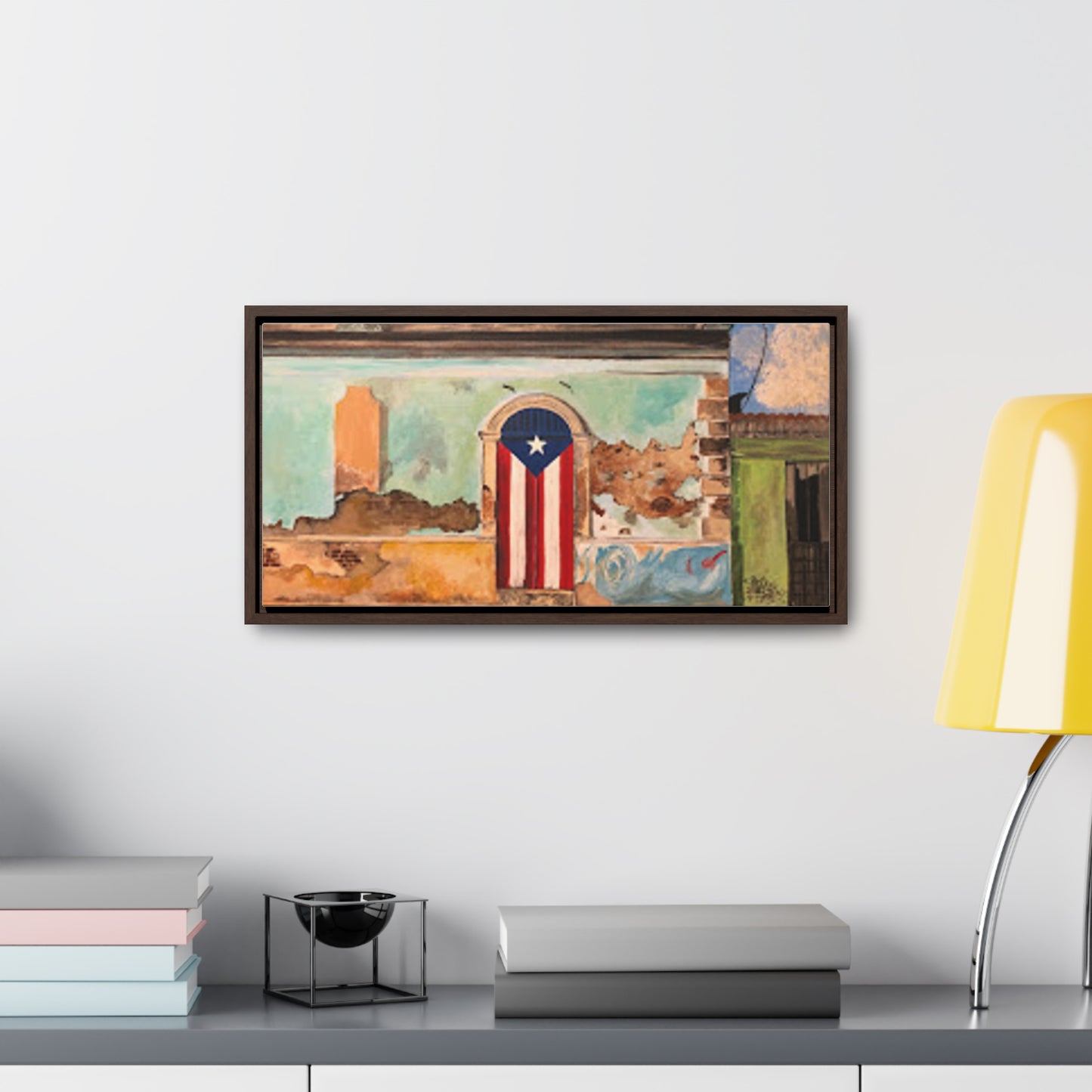 Puertas Gallery Canvas Wraps, Horizontal Frame