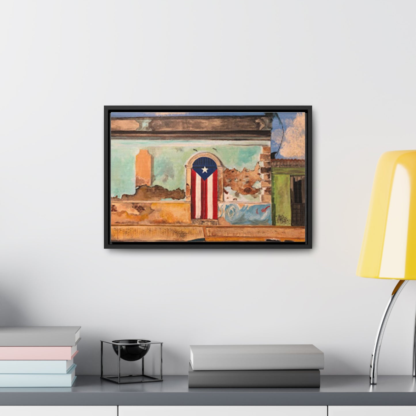 Puertas Gallery Canvas Wraps, Horizontal Frame