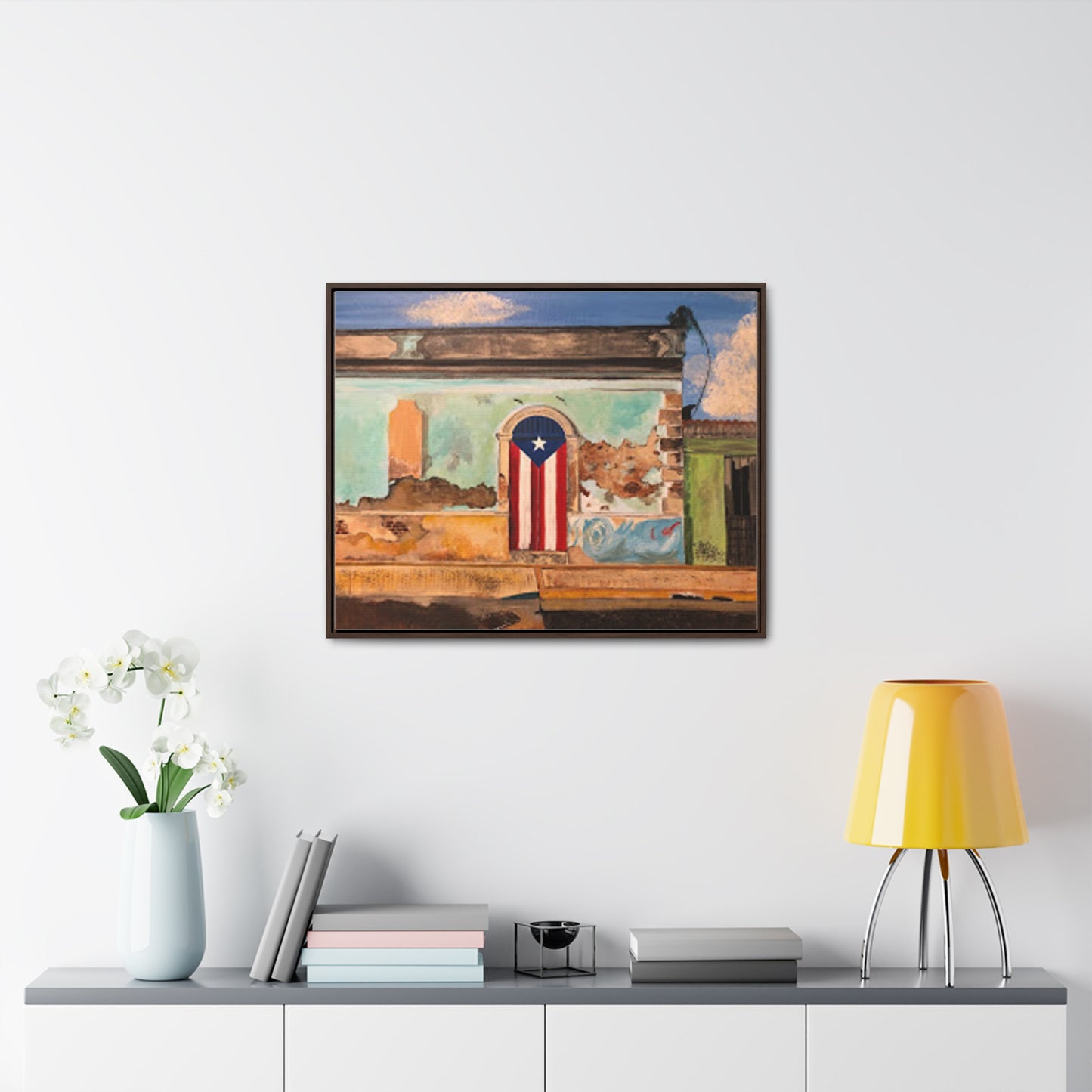 Puertas Gallery Canvas Wraps, Horizontal Frame