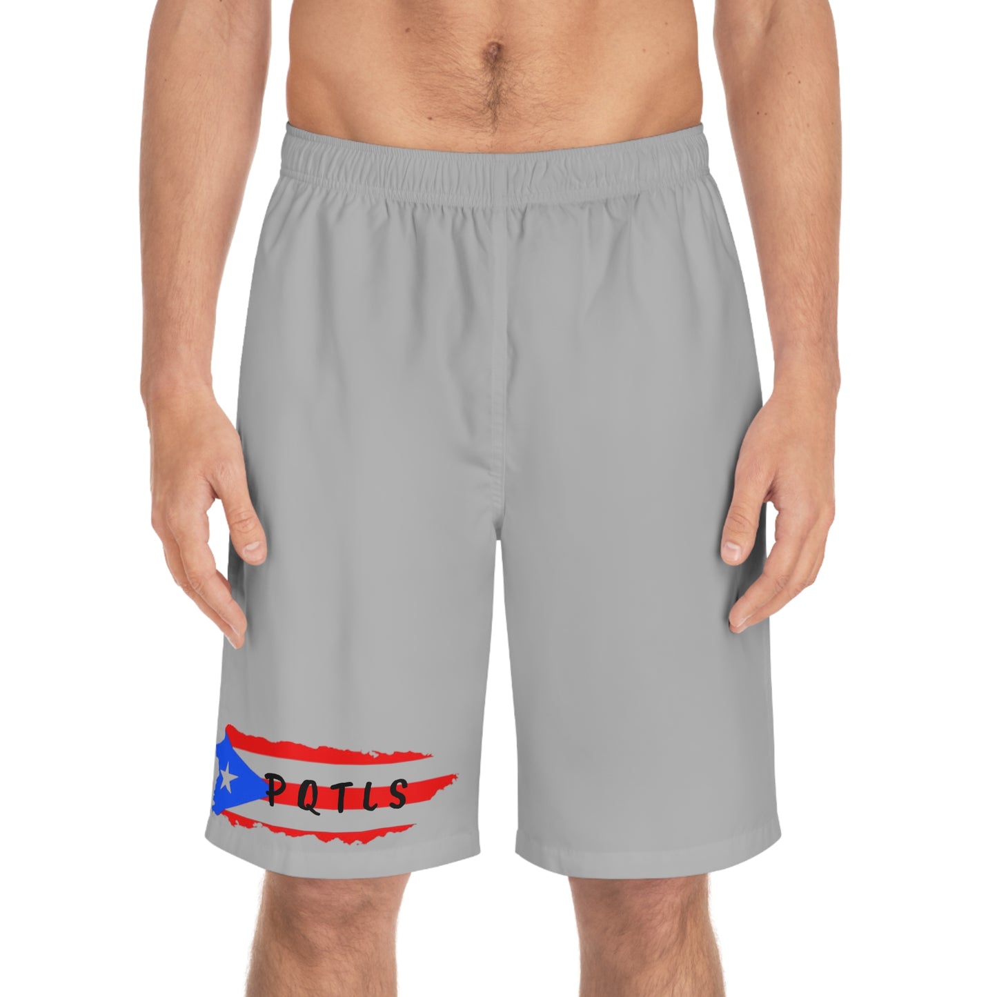 P Q T L S Men's Board Shorts (AOP)