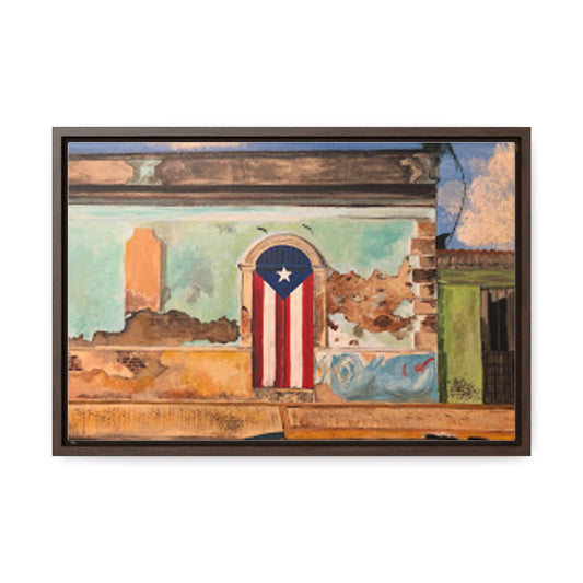 Puertas Gallery Canvas Wraps, Horizontal Frame