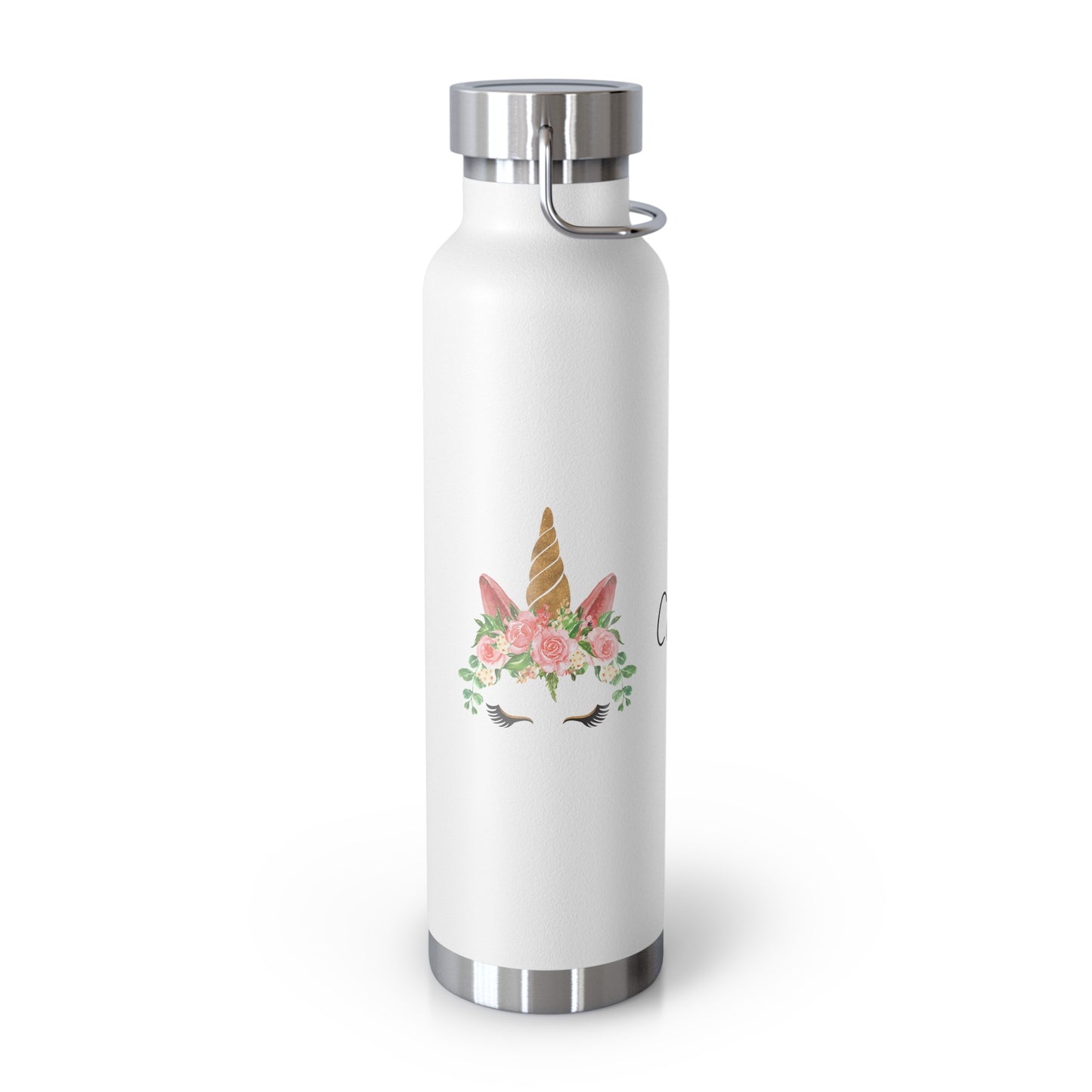 CONTACT US FOR PERSONALIZATION Copper Vacuum Insulated Bottle, 22oz