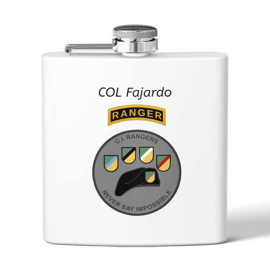 Stainless Steel Flask, 6oz