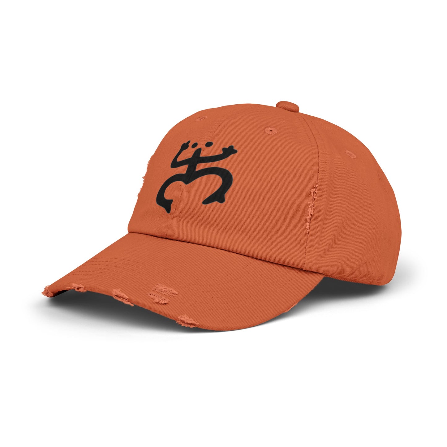 Coqui Taino Unisex Distressed Cap