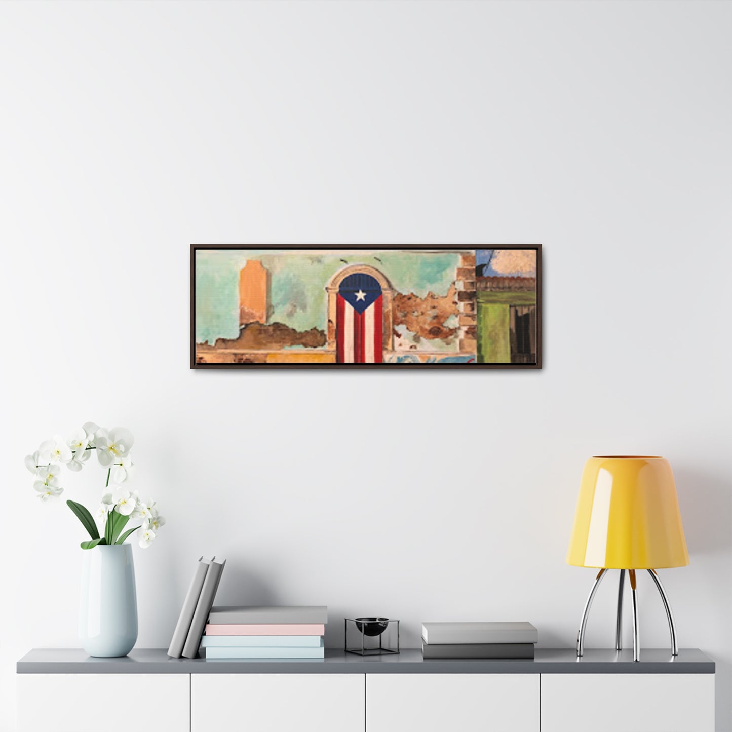 Puertas Gallery Canvas Wraps, Horizontal Frame