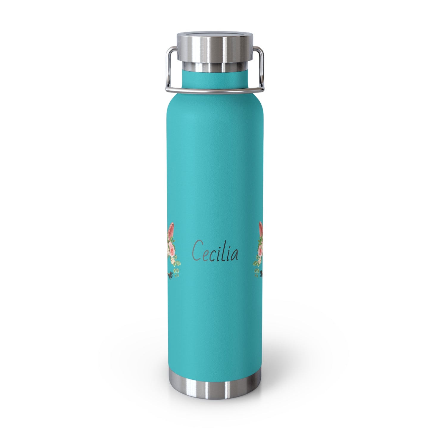 CONTACT US FOR PERSONALIZATION Copper Vacuum Insulated Bottle, 22oz