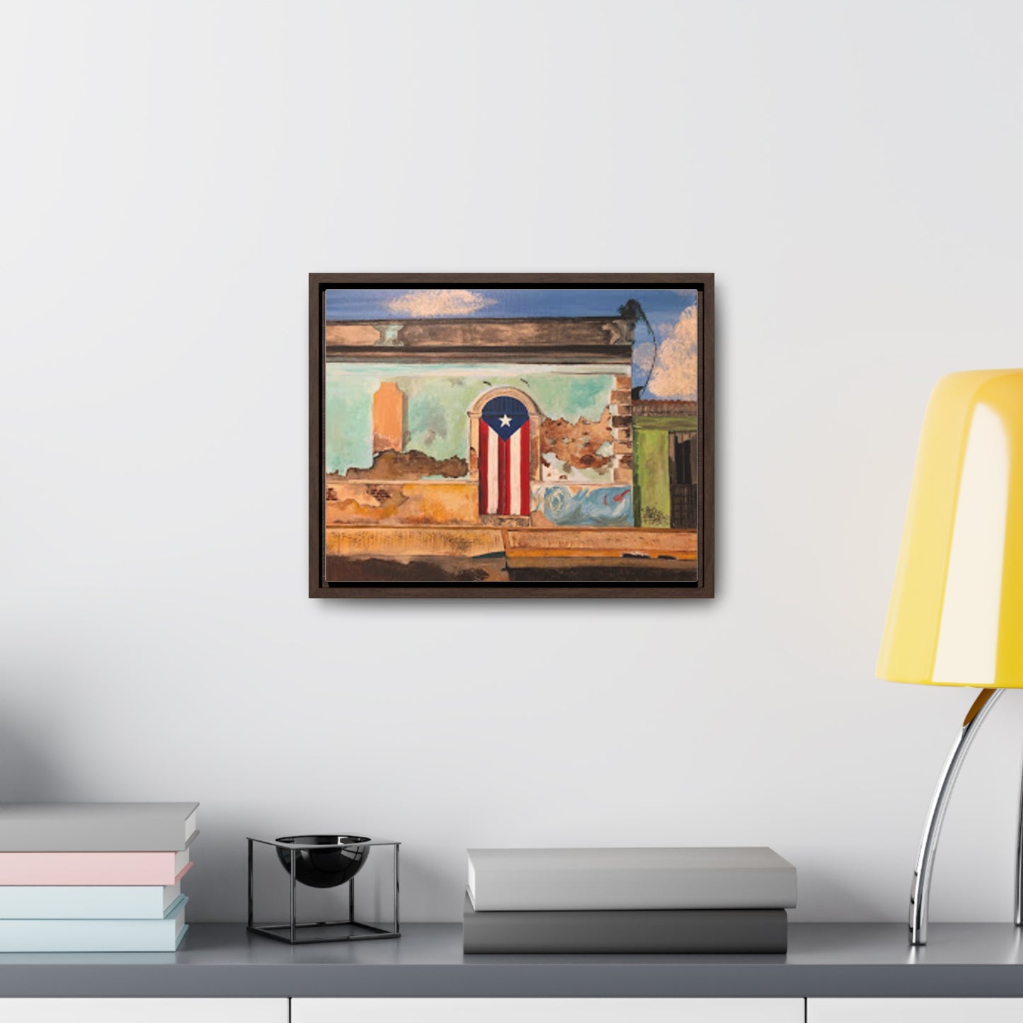 Puertas Gallery Canvas Wraps, Horizontal Frame