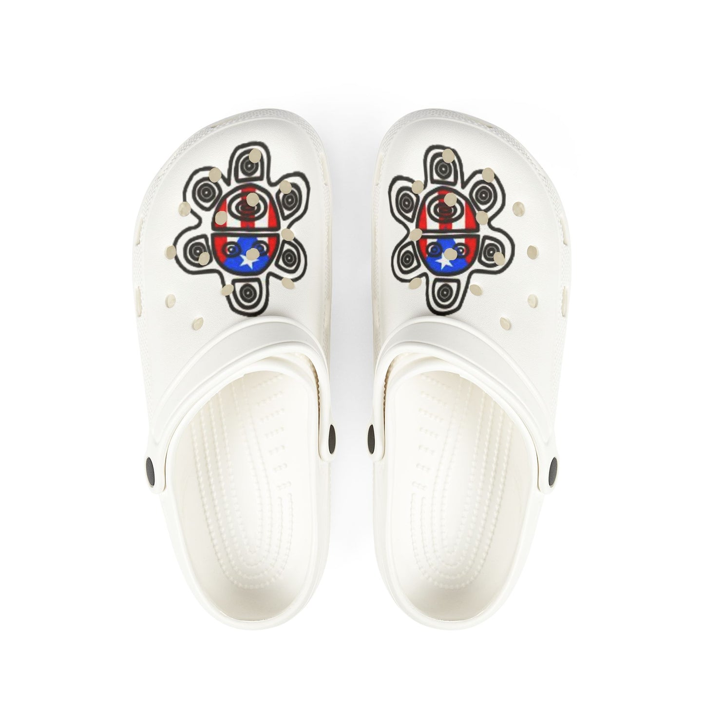Sol Taino  (Mujer y Hombre) Fun & Functional EVA Foam Clogs, Stylish Everyday Footwear, Great for Summer, Gardening, Beach Trips, Unique Gift Idea y