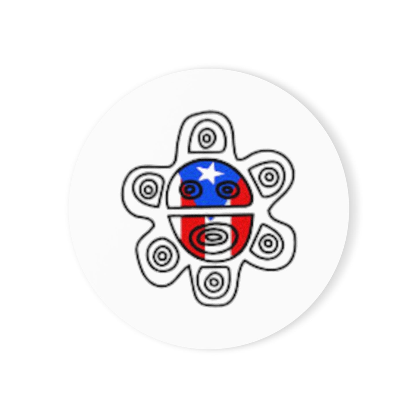Sol Taino Cork Back Coaster
