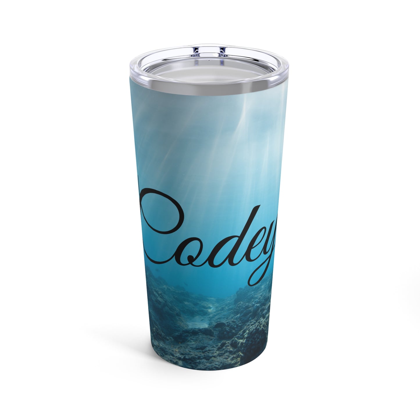 Codey CONTACT US FOR PERSONALIZATION Tumbler 20oz