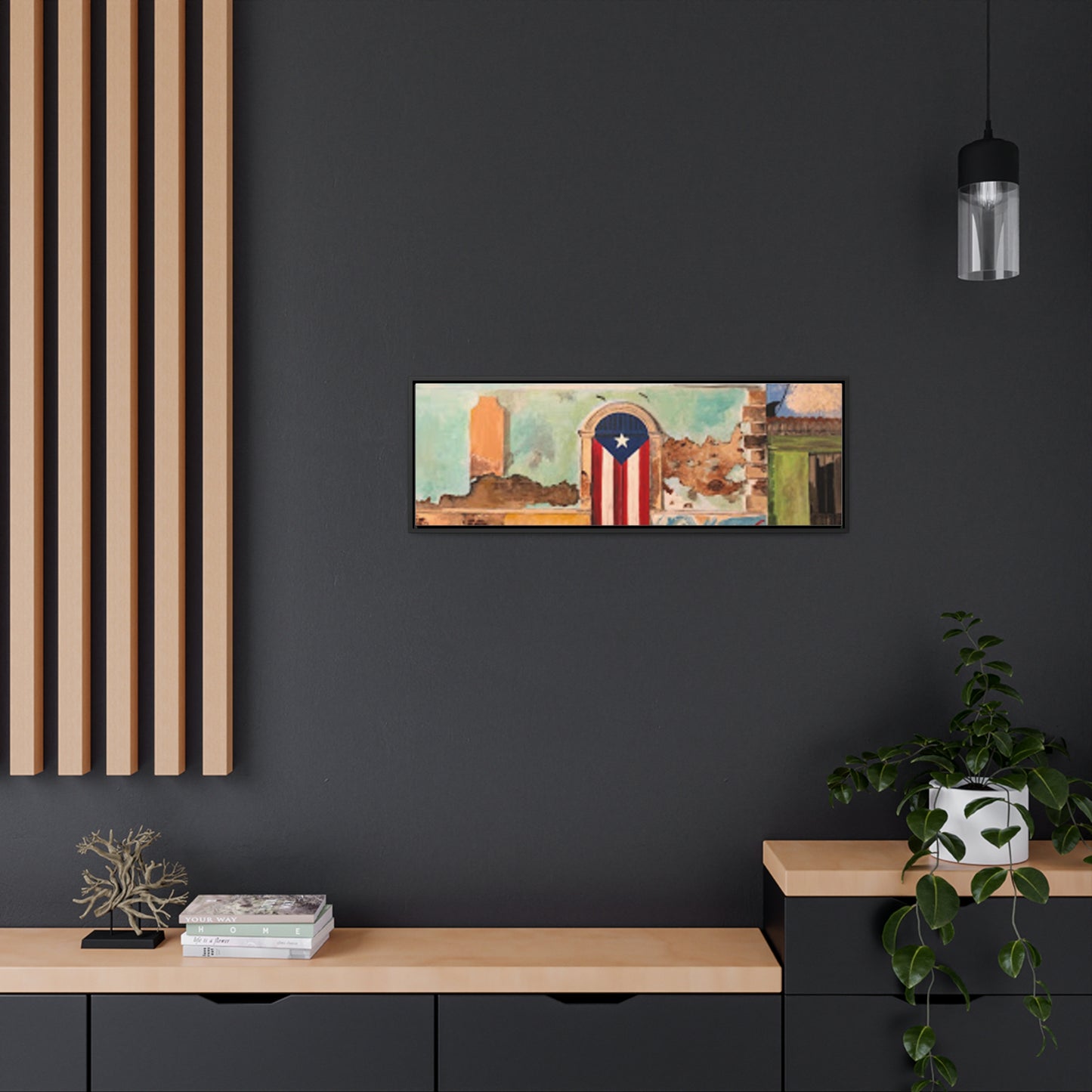 Puertas Gallery Canvas Wraps, Horizontal Frame
