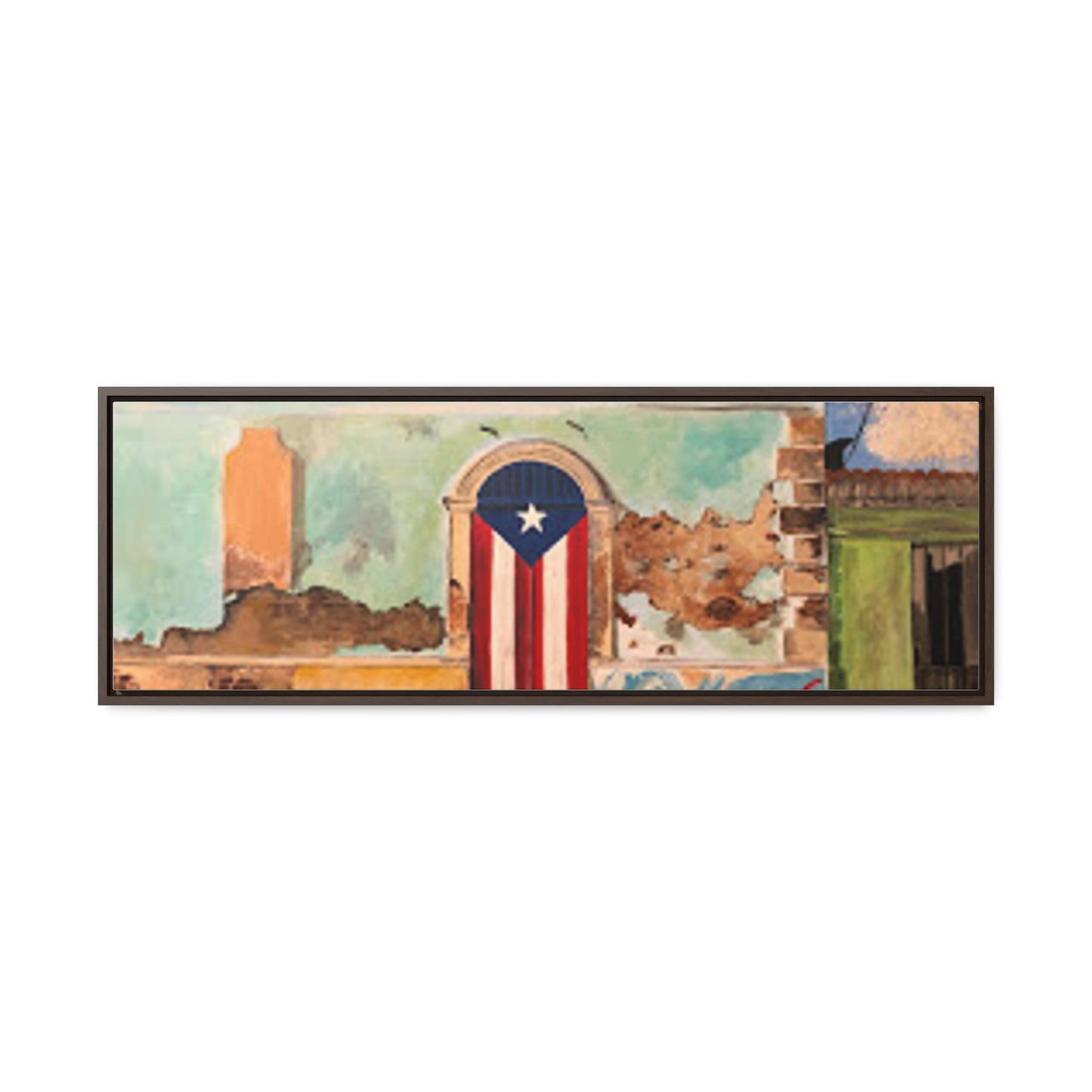 Puertas Gallery Canvas Wraps, Horizontal Frame