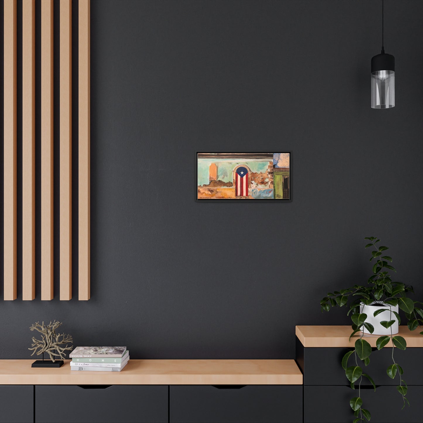 Puertas Gallery Canvas Wraps, Horizontal Frame