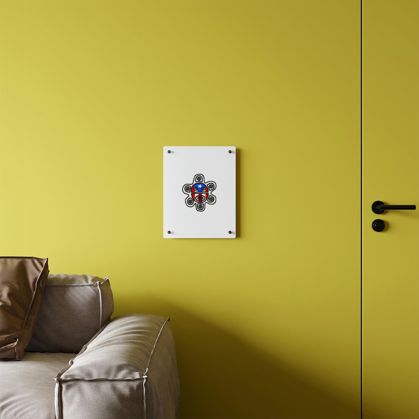 Taino Acrylic Wall Art Panels