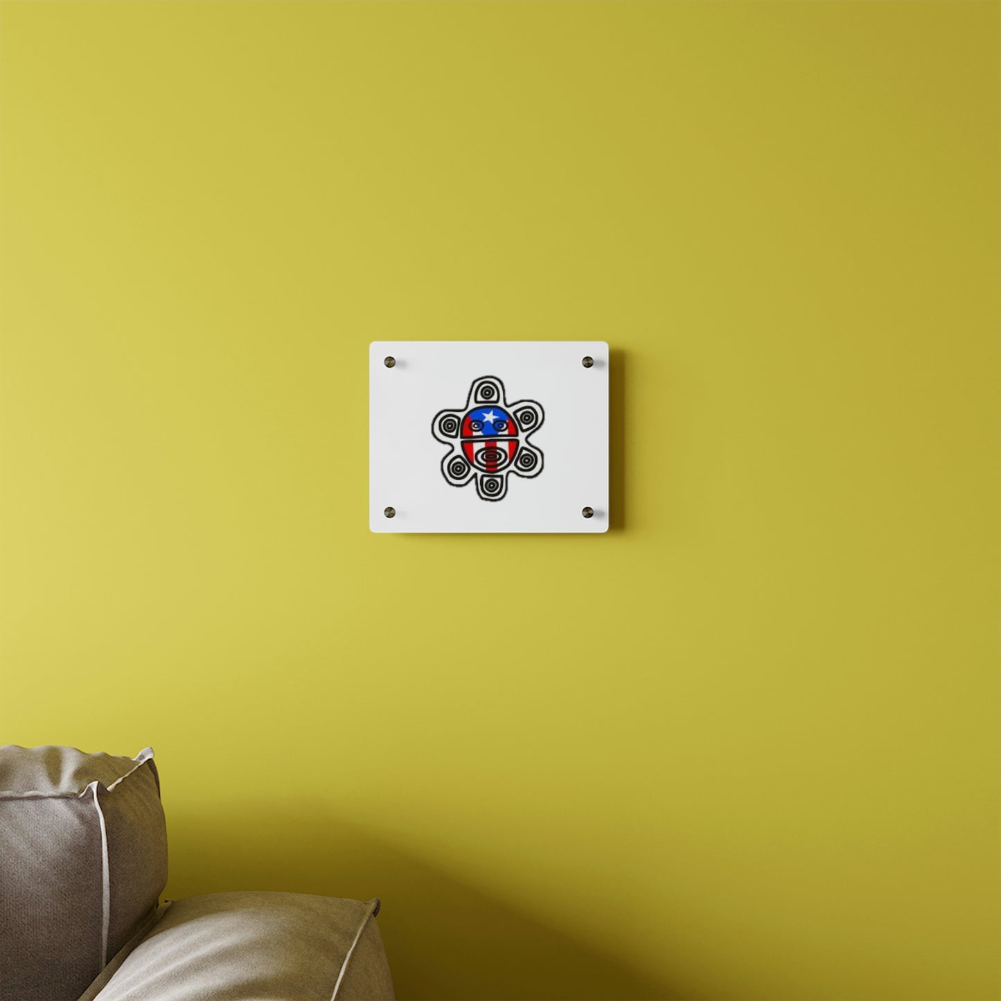Taino Acrylic Wall Art Panels