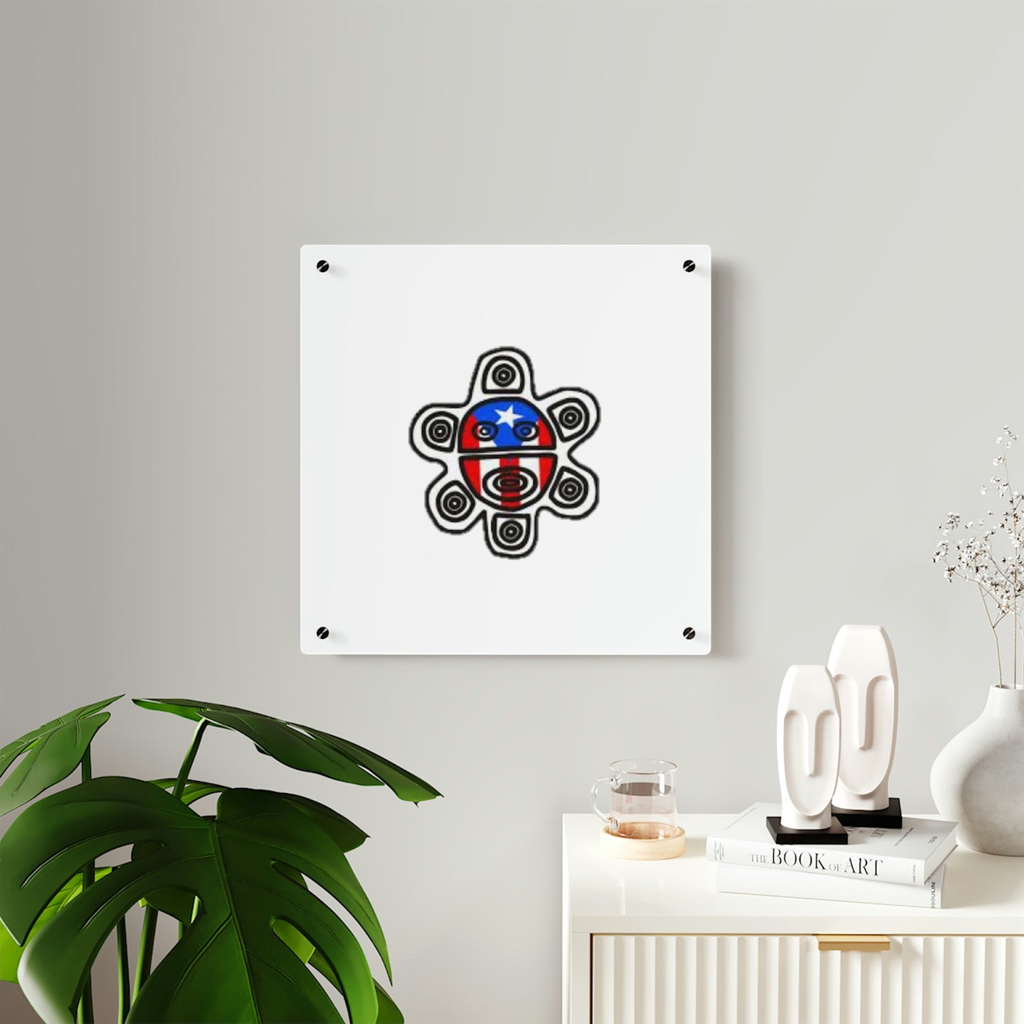 Taino Acrylic Wall Art Panels