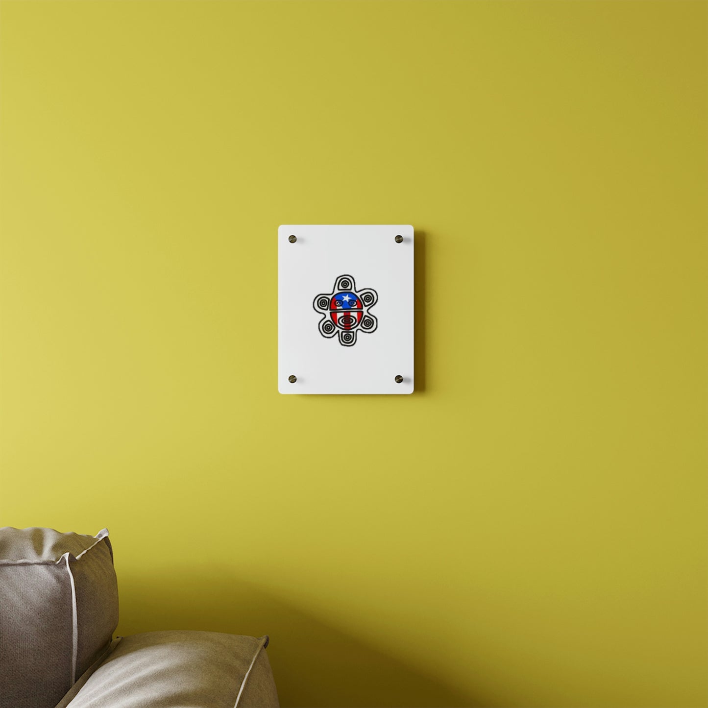 Taino Acrylic Wall Art Panels