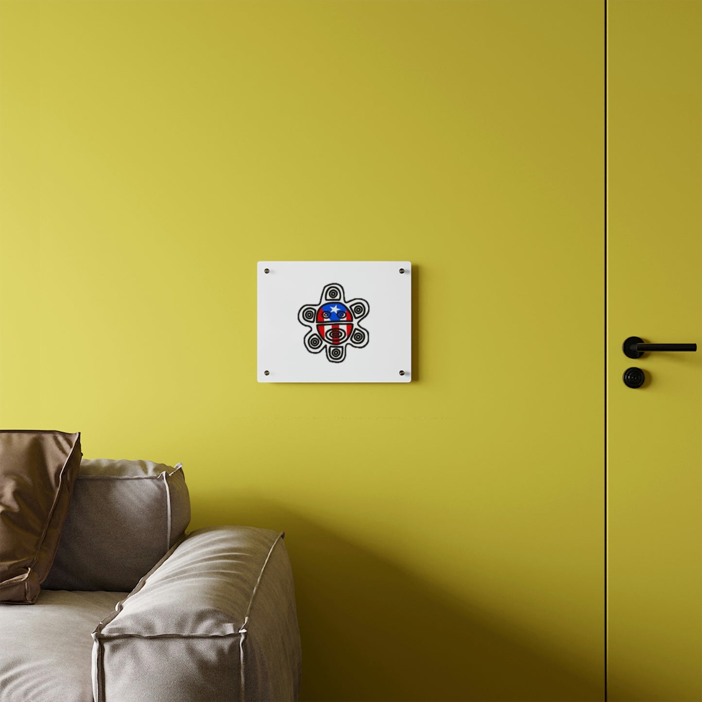 Taino Acrylic Wall Art Panels