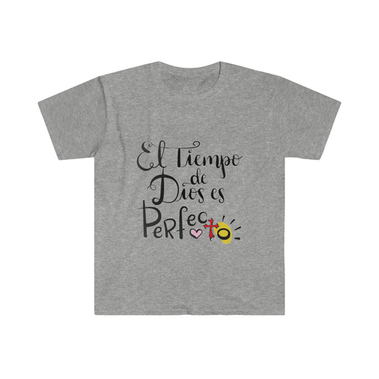 El Tiempo de Dios Unisex Softstyle T-Shirt