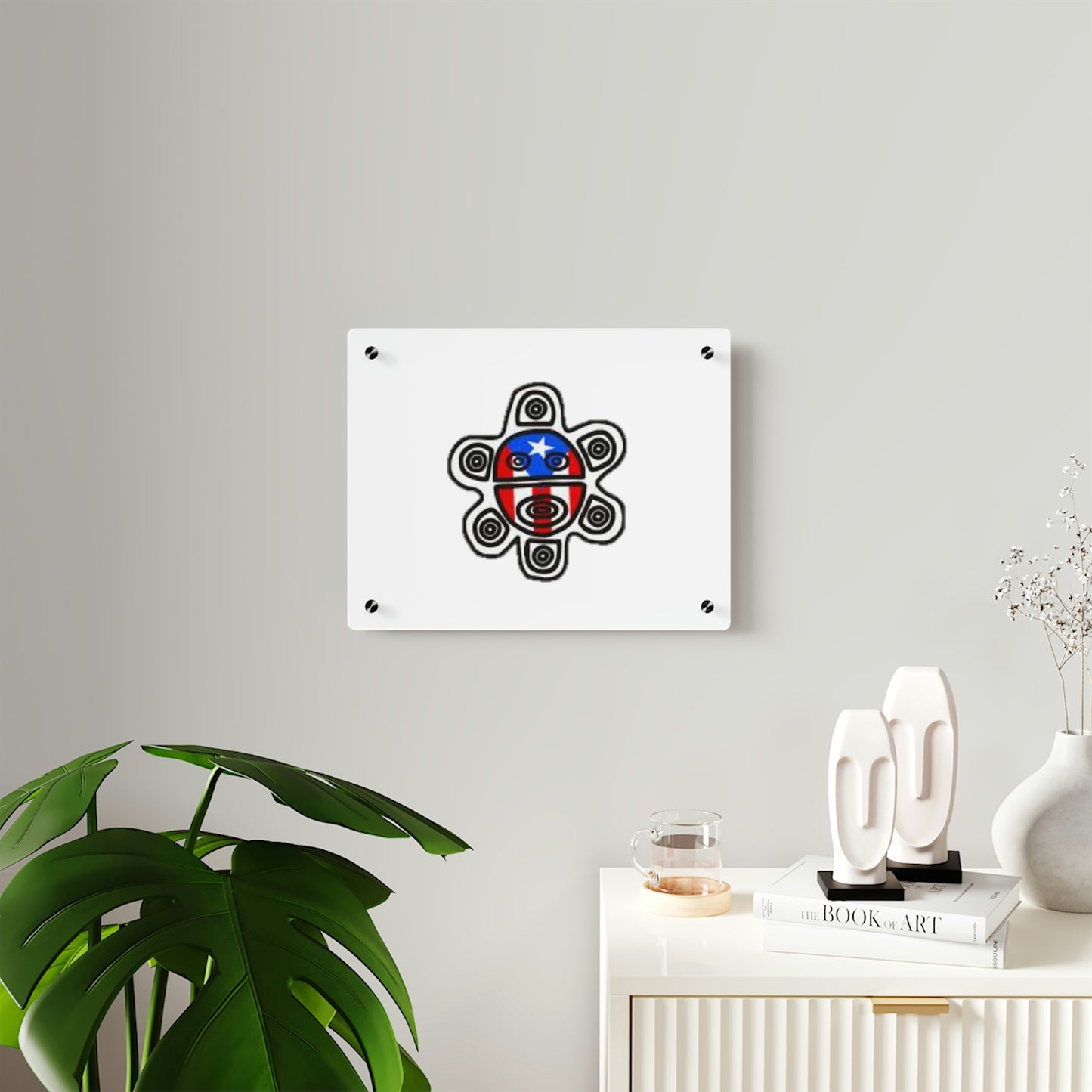 Taino Acrylic Wall Art Panels