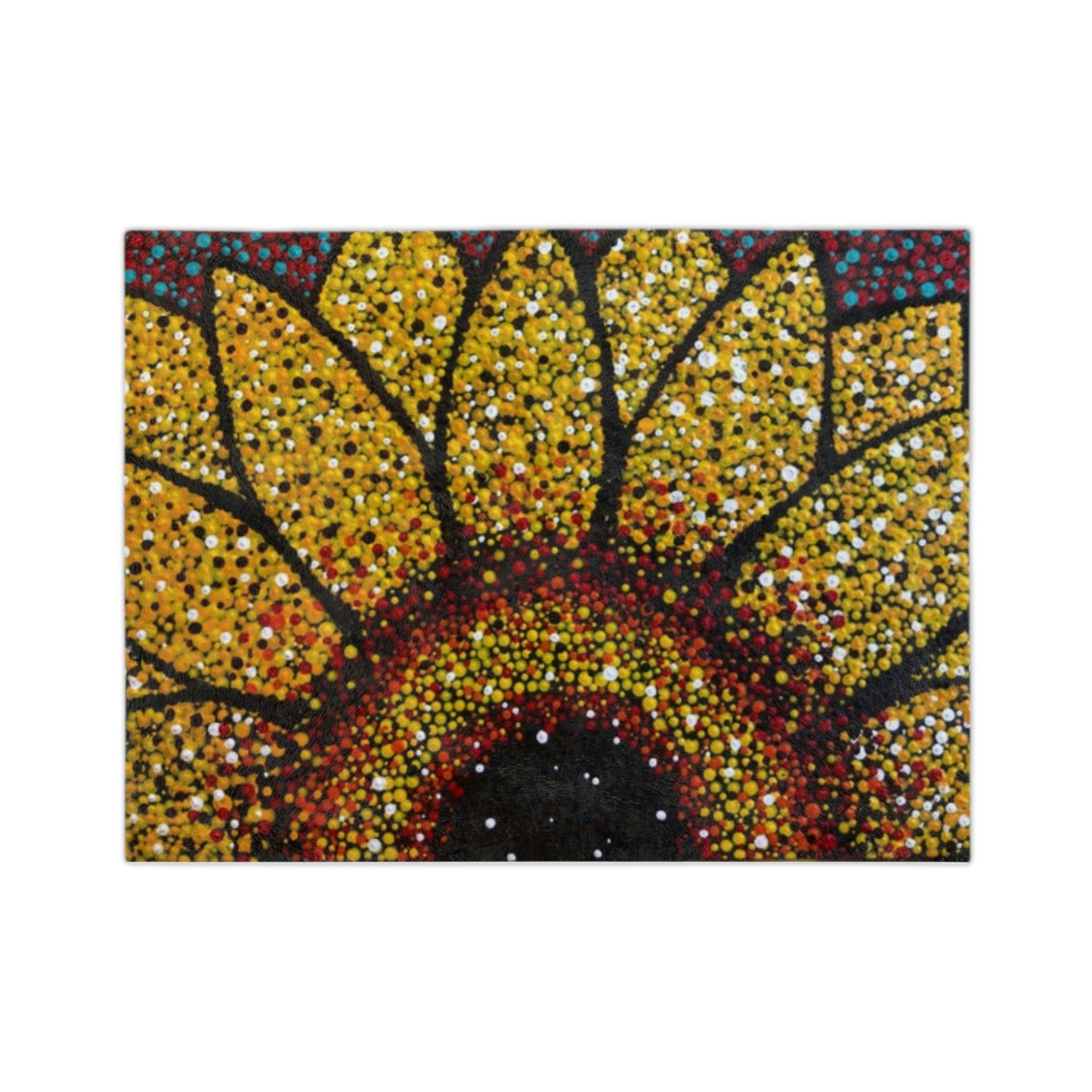 Girasol 1 Velveteen Minky Blanket